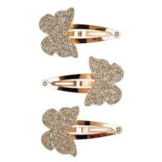 Haar Clip Penelope Vlinder (3 Stuks/Kaartje 1 Kaartje)