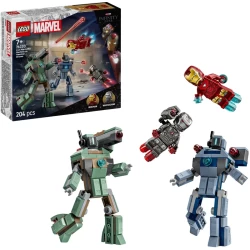 Lego Super Heroes Marvel 76320 Iron Man En War Machine Vs Hammer Drones Lego Super Heroes Marvel 76320 Iron Man En War Machine Vs Hammer Drones