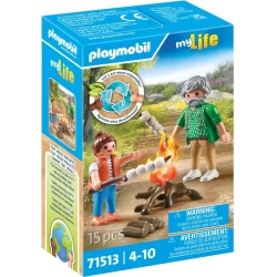 Playmobil My Life Kampvuur Met Marshmallows - 71513