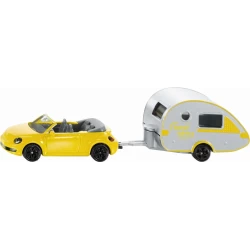 Vw New Beetle Met Caravan