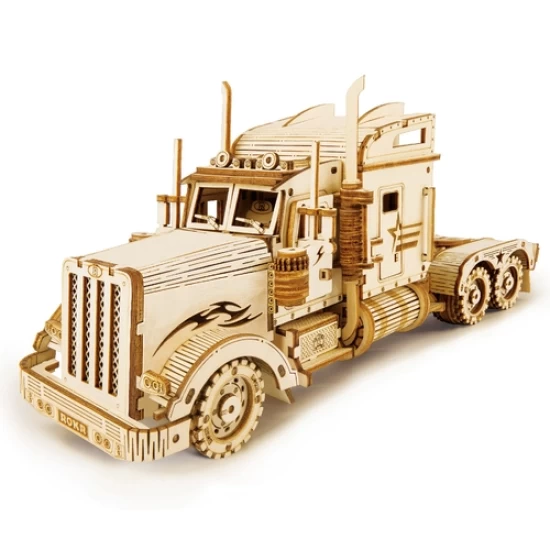 Robotime Houten Puzzel 3D Heavy Truck Mc502 224×73×10 Cm