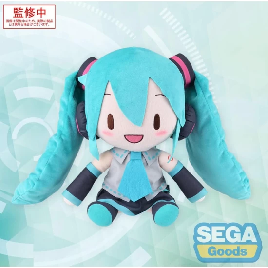 Character Vocal Series 01: Hatsune Miku Fuwa Petit Plush Figure Hatsune Miku L 27 Cm