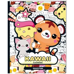 Kawaii Kleurboek - Snacktime Kawaii Kleurboek - Snacktime