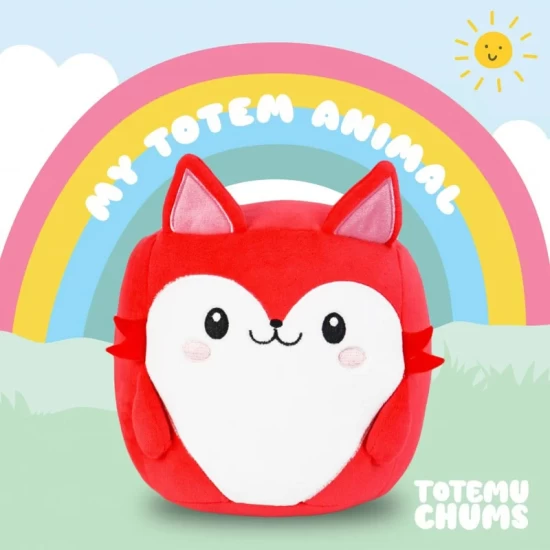 Totemu Chums Cute N Kawaii Plush Figure Fox 19 Cm