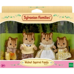 Sylvanian Families: Family Walnut Squirrel Figure 7 Cm Sylvanian Families: Family Walnut Squirrel Figure 7 Cm