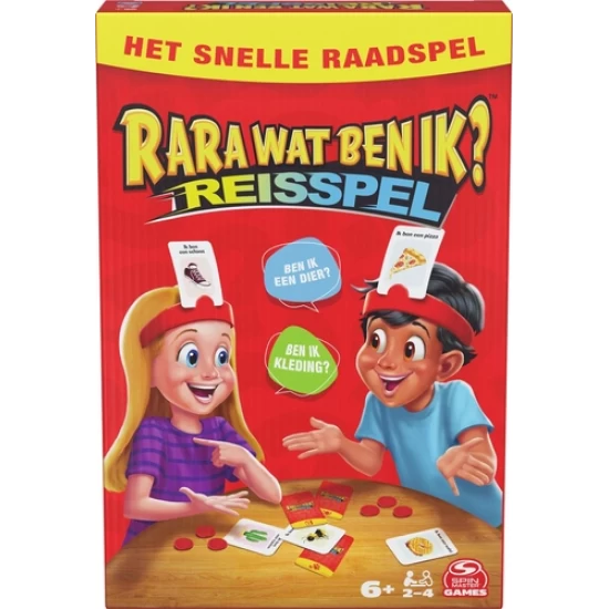 Hedbanz – Rara Wat Ben Ik? – Reisspel (Dutch)