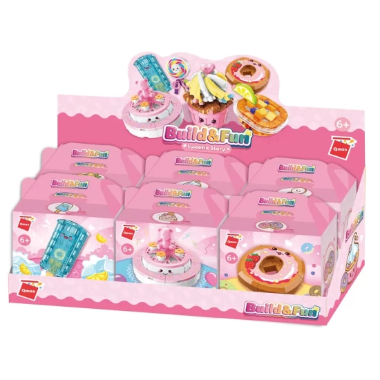 Keepplay Build & Fun Sweets Complete Display K35011