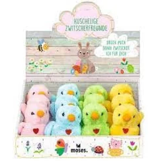 Knuffelige Kwettervriendjes 4 Assorti
