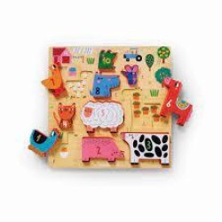 Wood Puzzle/123Barnyard