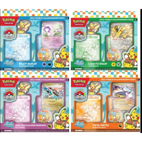 World Championship Decks 2025 Pokemon