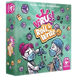 Virus Roll & Write Dobbelspel En-Es Virus Roll & Write Dobbelspel En-Es