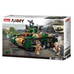 Nieuw - Wwii-Type 97 Medium Tank 563Pcs