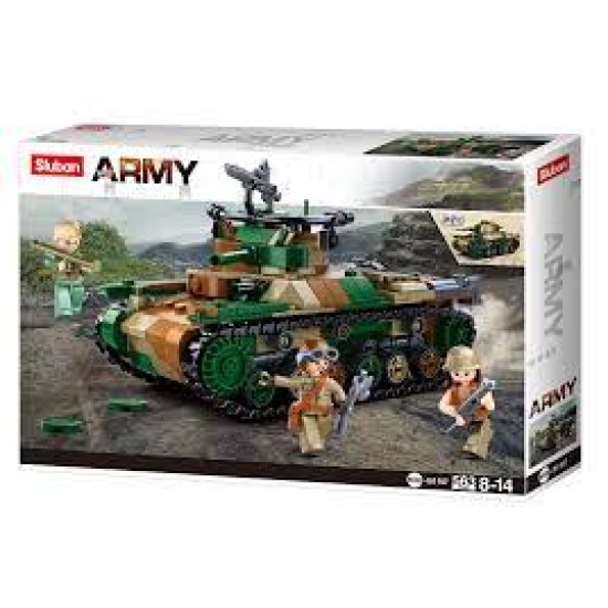 Nieuw - Wwii-Type 97 Medium Tank 563Pcs