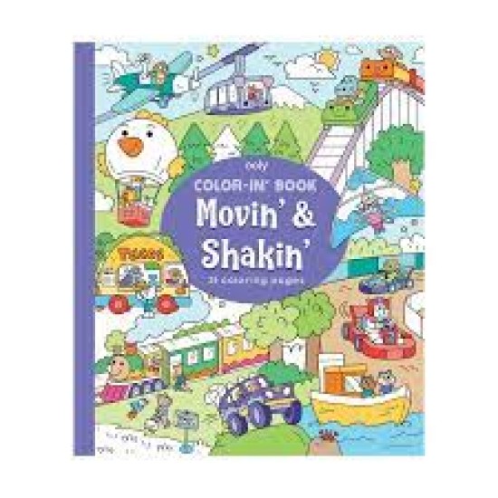 Ooly - Coloring Book - Movin & Shakin