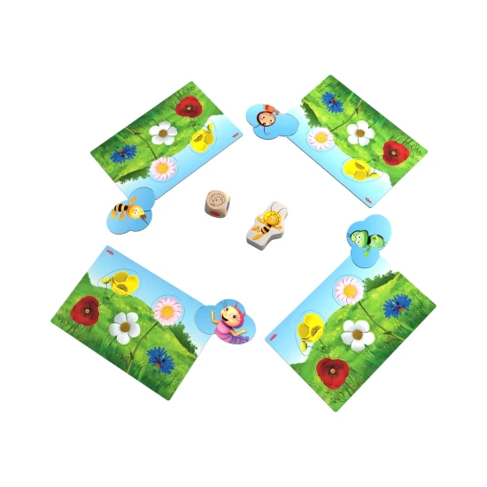 !!! Spel/Jeu - Mijn Eerste Spellen - Maya De Bij - Op De Bloemenweide / Mes Premiers Jeux - Maya L'abeille - Le Champ De Fleurs (Nl/F) (De/F/Nl)