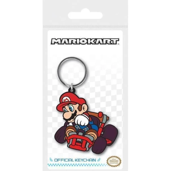 Mario Kart Rubber Keychain Drift 6 Cm