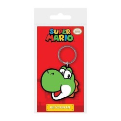 Super Mario Rubber Keychain Yoshi 6 Cm