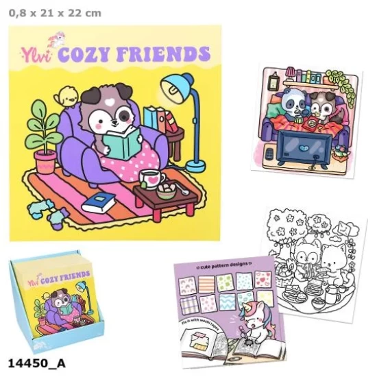Ylvi Cozy Friends Kleurboek Ylvi Cozy Friends Kleurboek