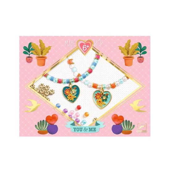 You & Me Heart Threading