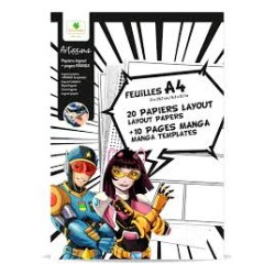 Layout Papers Pad A4 + Textures