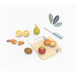 Speedy Monkey - Fruits & Vegetables Cutting Playset - 20X153X06Cm - 3Y+ Speedy Monkey - Fruits & Vegetables Cutting Playset - 20X153X06Cm - 3Y+