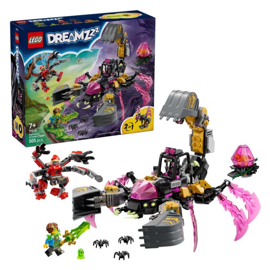 Lego Dreamzzz 71513 Nightmare Scorpion Digger