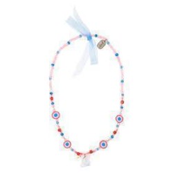 Ketting Zarah Zwaan Pastel Kleuren (1 Stuk)