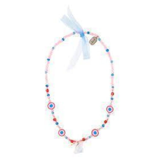 Ketting Zarah Zwaan Pastel Kleuren (1 Stuk)