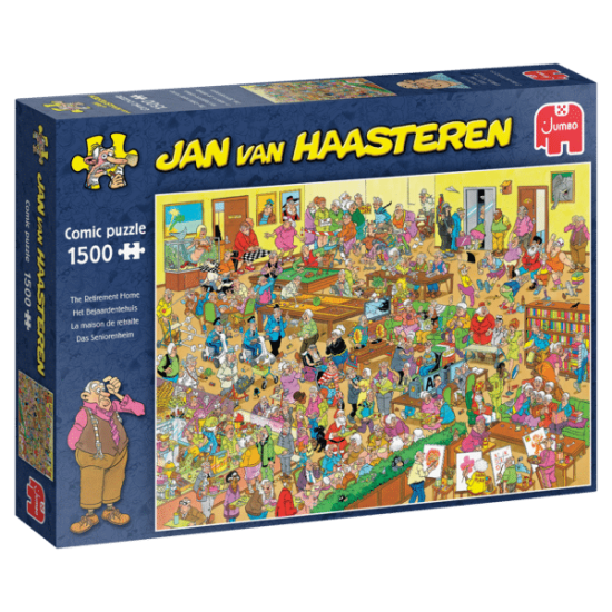 Jan Van Haasteren Legpuzzel - Het Bejaardentehuis 1500St.