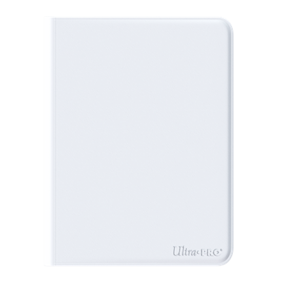 Pro-Binder Zippered 4-Pocket Vivid White