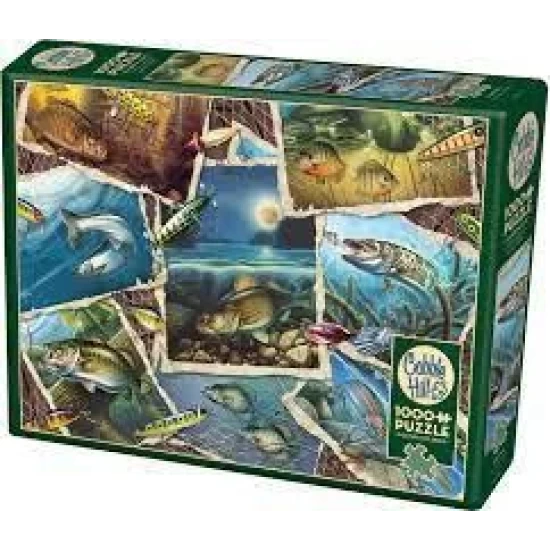 Cobble Hill Puzzle 1000 Pieces - Fish Pics
