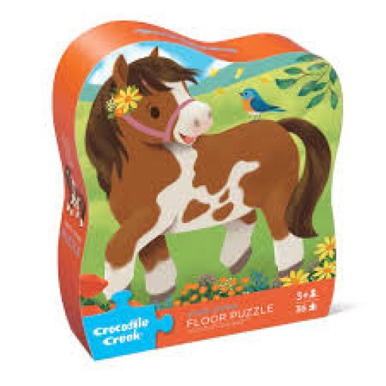 36-Pc Shaped Box Puzzle/Pretty Ponies - 3Y+