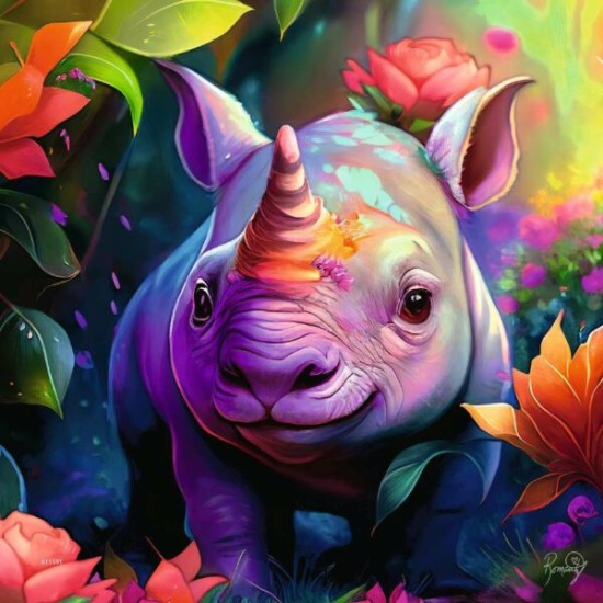 Legpuzzel Jungle Babies 3X49St. Legpuzzel Jungle Babies 3X49St.