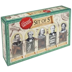 Breinbreker Great Minds Van 5 (3X Houten En 2X Metalen) Puzzels Logica Giochi Lg812
