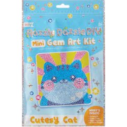 Ooly - Razzle Dazzle Mini Gem Art Kit - Cutesy Cat Ooly - Razzle Dazzle Mini Gem Art Kit - Cutesy Cat