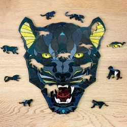 Eco Wood Art (Ewa) Houten Legpuzzel Panter/ Panther 1096 311X28X05Cm Wooden Box Eco Wood Art (Ewa) Houten Legpuzzel Panter/ Panther 1096 311X28X05Cm Wooden Box