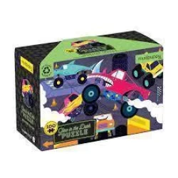 100 Pcs Glow In Dark Puzzle/Monster Trucks 100 Pcs Glow In Dark Puzzle/Monster Trucks