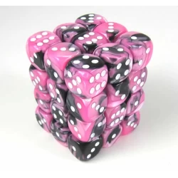 Gemini Black-Pink/White D6 12Mm Dobbelsteen Set (36 Stuks) Gemini Black-Pink/White D6 12Mm Dobbelsteen Set (36 Stuks)