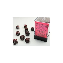 Silver Volcano Speckled D6 12Mm Dobbelsteen Set (36 Stuks)