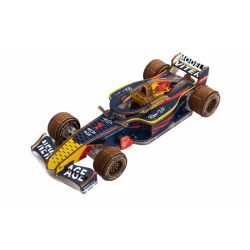 Veter Models 3D Modelbouwpakket Racer V3 Akv-13 Geel/Zwart/Rood 17X7X4Cm Veter Models 3D Modelbouwpakket Racer V3 Akv-13 Geel/Zwart/Rood 17X7X4Cm