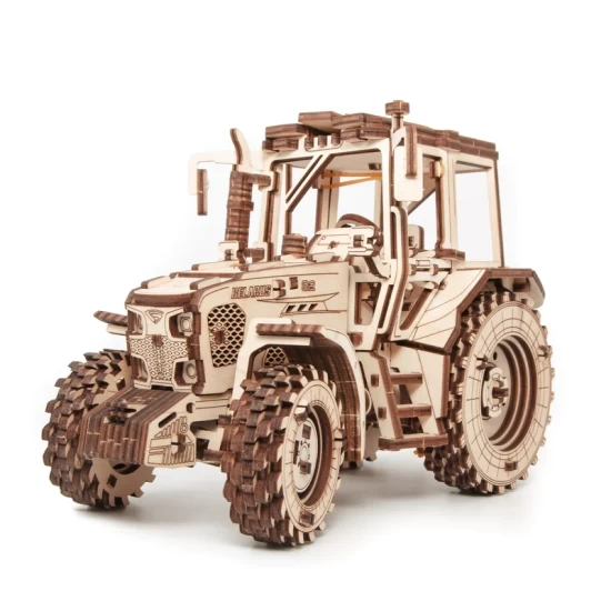 Eco Wood Art (Ewa) 3D Mechanische Puzzel Belarus-82 Tractor 1157 218118155Cm