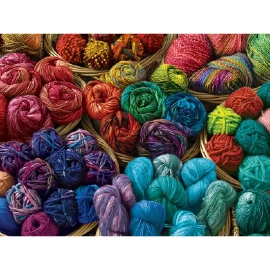 Cobble Hill Easy Handling Puzzle 275 Pieces - A Yen For Yarn