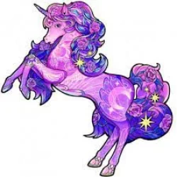 Eureka 2D Rainbowooden Puzzle - Unicorn Eureka 2D Rainbowooden Puzzle - Unicorn