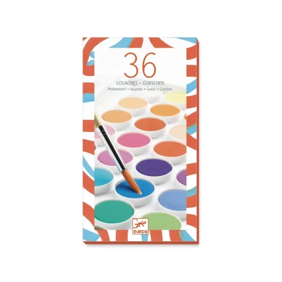 36 Pastilles De Gouaches 36 Pastilles De Gouaches