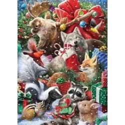 Cobble Hill Family Puzzle 350 Pieces - Festive Friends Cobble Hill Family Puzzle 350 Pieces - Festive Friends