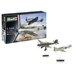 Messerschmitt Bf109E & Junkers Ju87B Stuka Revell Modelbouwpakket Messerschmitt Bf109E & Junkers Ju87B Stuka Revell Modelbouwpakket