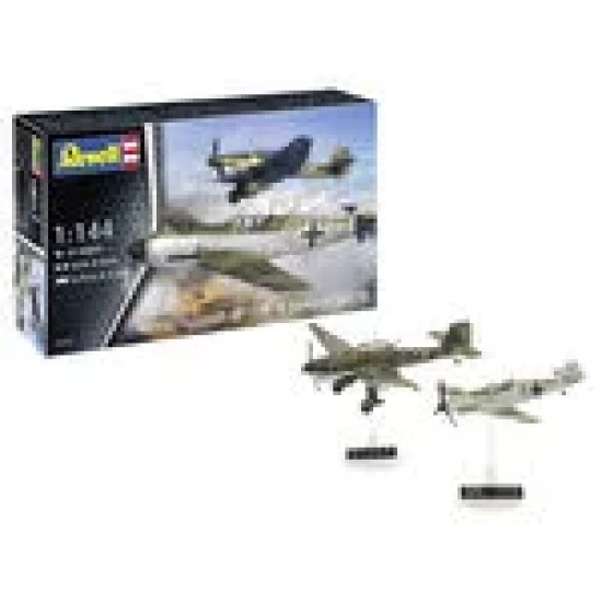 Messerschmitt Bf109E & Junkers Ju87B Stuka Revell Modelbouwpakket