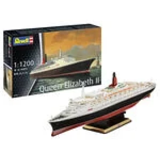 Queen Elizabeth Ii Revell Modelbouwpakket Queen Elizabeth Ii Revell Modelbouwpakket