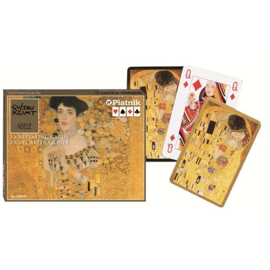 Gustav Klimt Adele Speelkaarten – Double Deck
