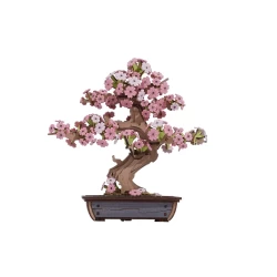 Robotime Diy 3D Houten Modelbouwpakket Sakura Bonsai Tg415 161111X17Cm